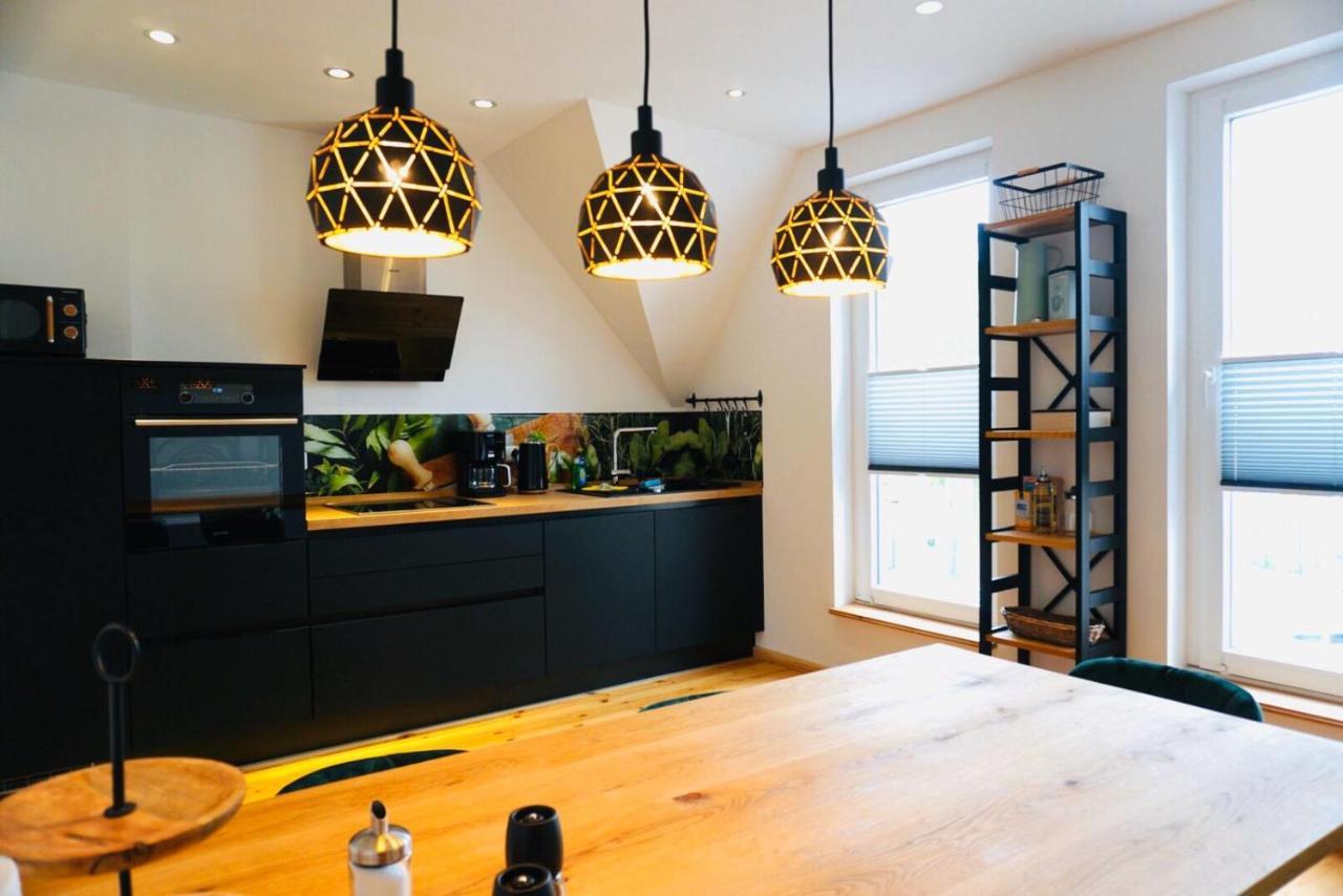 Fewo26 Im Sagenharz - Stilvolles Family-Apartment, 2 Sz, Klimaanlage, Wlan, Netflix & Free Parking ทาเลอ ภายนอก รูปภาพ