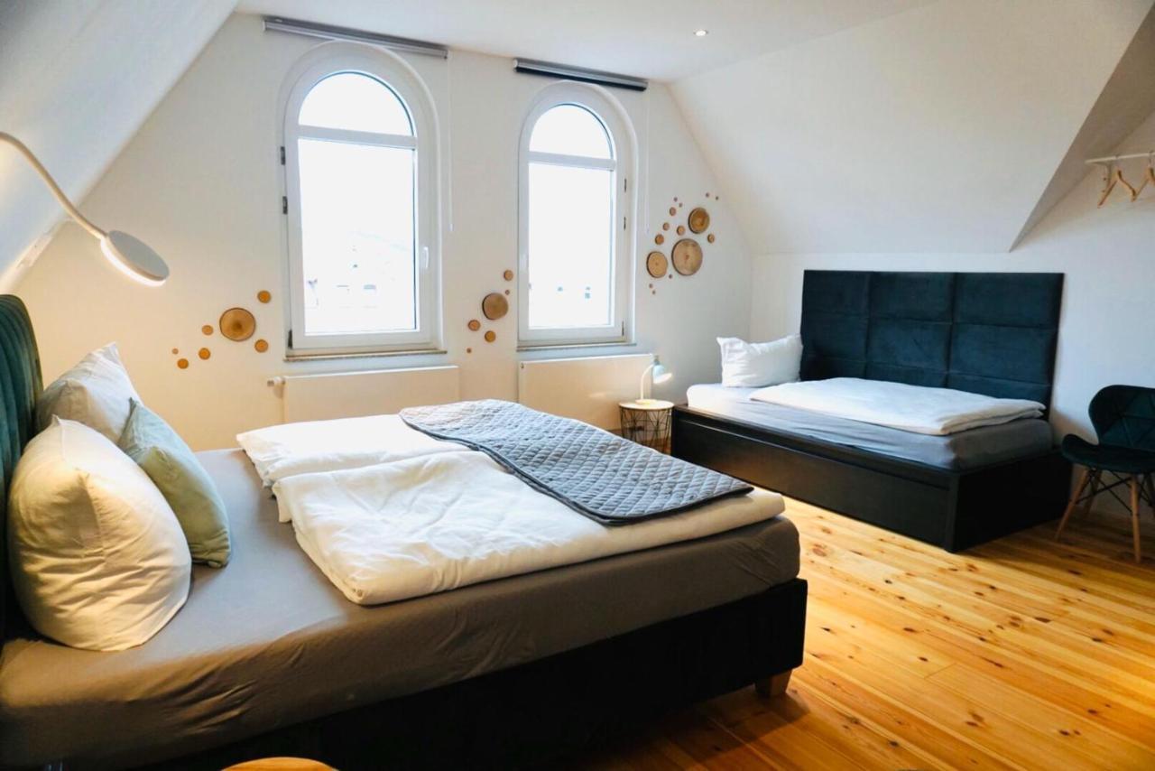 Fewo26 Im Sagenharz - Stilvolles Family-Apartment, 2 Sz, Klimaanlage, Wlan, Netflix & Free Parking ทาเลอ ภายนอก รูปภาพ